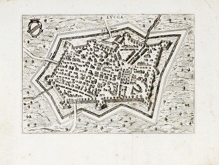  Autori vari : Lotto di 7 mappe e vedute.  - Asta Asta di beneficenza. Dalla collezione di Franco Lucini. - Libreria Antiquaria Gonnelli - Casa d'Aste - Gonnelli Casa d'Aste
