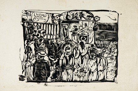  Autori vari : Lotto konvolut di 61 incisioni e disegni.  Henri (de) Toulouse-Lautrec  (Albi, 1864 - Malrom�, 1901), Hans Thoma  (Bernau, 1839 - Karlsruhe, 1924), Alberto Vitali  (Bergamo, 1898 - 1974), Emil Orlik  (Praga, 1870 - Berlino, 1932), Alberto Maso Gilli  (Chieri, 1840 - Calvi, 1894), Tullio Pericoli  (Colli del Tronto, 1936), Vincenzo Muscatello  (Pieve di Compito, 1941 - Lucca, 2014)  - Asta Asta di beneficenza. Dalla collezione di Franco Lucini. - Libreria Antiquaria Gonnelli - Casa d'Aste - Gonnelli Casa d'Aste