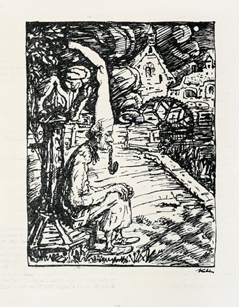  Autori vari : Lotto composto di 14 incisioni e disegni a tema simbolista.  Otto Greiner  (Lipsia, 1869 - Monaco di Baviera, 1916), Arnold B�cklin  (Basilea, 1827 - Fiesole, 1901), Ludwig Hofmann (von)  (Darmstadt, 1861 - Berlino, 1945), F�licien Rops  (Namur, 1833 - Essonnes, 1898), Umberto Prencipe  (Napoli, 1879 - Roma, 1962), Alfred Kubin  (Leitmeritz, 1877 - Zwickledt, 1959), Adolphe-L�on Willette  (Ch�lons sur Marne, 1857 - Parigi, 1926), Tony Johannot  - Asta Asta di beneficenza. Dalla collezione di Franco Lucini. - Libreria Antiquaria Gonnelli - Casa d'Aste - Gonnelli Casa d'Aste