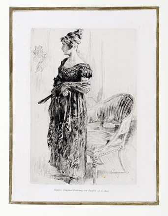  Autori vari : Lotto composto di 30 disegni e incisioni a tema femminile.  Massimo Campigli  (Berlino, 1895 - Saint-Tropez, 1971), Paul C�sar Helleu  (Vannes, 1859 - Parigi, 1927)  - Asta Asta di beneficenza. Dalla collezione di Franco Lucini. - Libreria Antiquaria Gonnelli - Casa d'Aste - Gonnelli Casa d'Aste