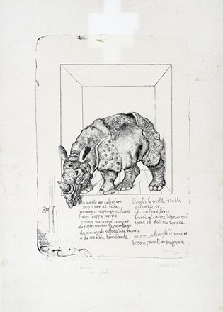  Autori vari : Lotto composto di 25 incisioni e disegni a tema animale.  Fabrizio Clerici  (Milano, 1913 - Roma, 1993), Moses Levy  (Tunisi, 1885 - Viareggio, 1968), Raoul Dal Molin Ferenzona  (Firenze, 1879 - Milano, 1946), Hans Thoma  (Bernau, 1839 - Karlsruhe, 1924), F�lix Bracquemond  (Parigi, 1833 - 1914), Oskar Laske  (Czernowitz, 1874 - Vienna, 1951)  - Asta Asta di beneficenza. Dalla collezione di Franco Lucini. - Libreria Antiquaria Gonnelli - Casa d'Aste - Gonnelli Casa d'Aste