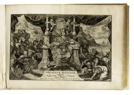  Pieter van den Berge  (Amsterdam, 1659 - 1737) : Theatrum Hispaniae, exhibens Regni Urbes, Villas ac Viridaria magis illustria.  - Auction Old Masters, Modern and Contemporary Art - Libreria Antiquaria Gonnelli - Casa d'Aste - Gonnelli Casa d'Aste