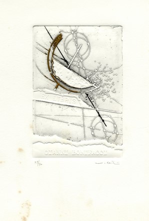  Walter Valentini  (Pergola, 1928) : Lotto composto di 1 incisione e di 1 ex-libris.  - Auction Old Masters, Modern and Contemporary Art - Libreria Antiquaria Gonnelli - Casa d'Aste - Gonnelli Casa d'Aste