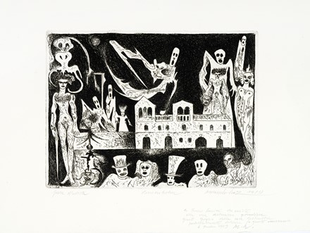  Mirando Haz  (pseud. di Amedeo Pieragostini, Bergamo, 1937 - 2018) : Lotto composto di 31 incisioni e 2 disegni.  - Asta Asta di beneficenza. Dalla collezione di Franco Lucini. - Libreria Antiquaria Gonnelli - Casa d'Aste - Gonnelli Casa d'Aste