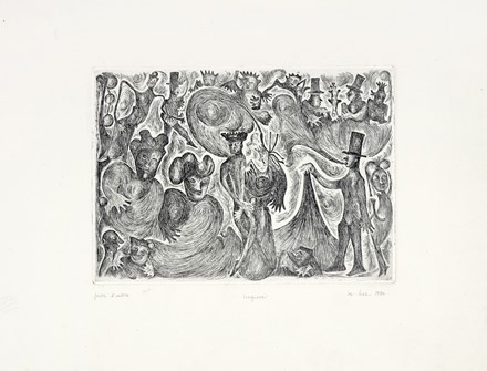  Mirando Haz  (pseud. di Amedeo Pieragostini, Bergamo, 1937 - 2018) : Lotto composto di 31 incisioni e 2 disegni.  - Asta Asta di beneficenza. Dalla collezione di Franco Lucini. - Libreria Antiquaria Gonnelli - Casa d'Aste - Gonnelli Casa d'Aste