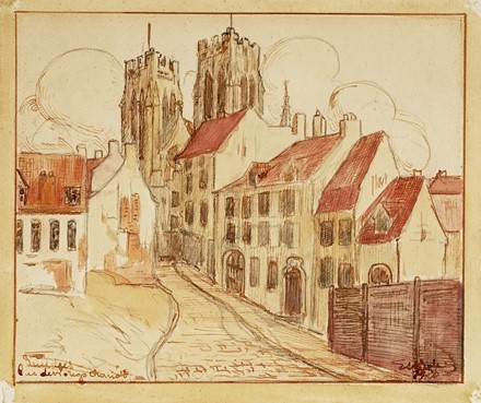  Autori vari : Lotto konvolut di 19 stampe e disegni a tema paesaggistico.  Charles Meryon  (Parigi, 1821 - Saint Maurice, 1868), Pierre Guastalla  (1891 - 1968), James Whistler Abbott McNeill  (Lowell, 1834 - Londra, 1903)  - Asta Asta di beneficenza. Dalla collezione di Franco Lucini. - Libreria Antiquaria Gonnelli - Casa d'Aste - Gonnelli Casa d'Aste