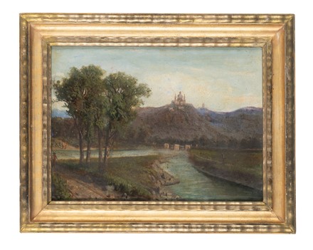  Autori vari : Lotto composto di 17 dipinti a tema paesaggistico.  - Asta Asta di beneficenza. Dalla collezione di Franco Lucini. - Libreria Antiquaria Gonnelli - Casa d'Aste - Gonnelli Casa d'Aste
