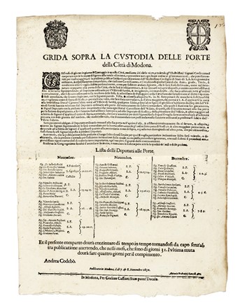 Raccolta di 25 tra grida, notificazioni, ordini ecc. Storia, Storia, Diritto e Politica  - Auction Books, Autographs and Manuscripts - Libreria Antiquaria Gonnelli - Casa d'Aste - Gonnelli Casa d'Aste