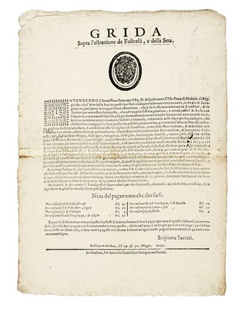 Raccolta di 25 tra grida, notificazioni, ordini ecc. Storia, Storia, Diritto e Politica  - Auction Books, Autographs and Manuscripts - Libreria Antiquaria Gonnelli - Casa d'Aste - Gonnelli Casa d'Aste