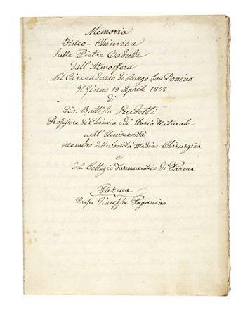 Raccolta di 48 tra notificazioni, avvisi, decreti, prontuari, tabelle ecc. Storia, Storia, Diritto e Politica  - Auction Books, Autographs and Manuscripts - Libreria Antiquaria Gonnelli - Casa d'Aste - Gonnelli Casa d'Aste