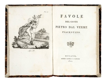  Dal Verme Pietro : Favole... Letteratura, Letteratura italiana, Letteratura  - Auction Libri, Autografi e Manoscritti - Libreria Antiquaria Gonnelli - Casa d'Aste - Gonnelli Casa d'Aste