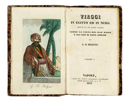 Lotto di 4 opere ottocentesche, tra cui una dedicata all'Egitto con incisoni acquarellate. Geografia e viaggi  - Auction Libri, Autografi e Manoscritti - Libreria Antiquaria Gonnelli - Casa d'Aste - Gonnelli Casa d'Aste