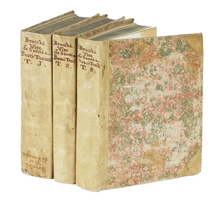  Brocchi Giuseppe Maria : Vite de' santi e beati fiorentini scritte dal dottor Giuseppe Maria Brocchi... Agiografia, Storia locale  - Auction Libri, Autografi e Manoscritti - Libreria Antiquaria Gonnelli - Casa d'Aste - Gonnelli Casa d'Aste