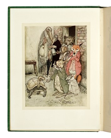 Aesopus : Aesop?s Fables. [...] With an introduction By G.K. Chesterton and Illustrations by Arthur Rackham.  Arthur Rackham  - Auction Libri, Autografi e Manoscritti - Libreria Antiquaria Gonnelli - Casa d'Aste - Gonnelli Casa d'Aste
