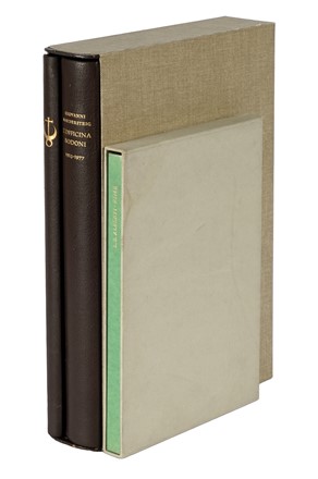  Alberti Leon Battista : Rime amorose e morali.  Pietro Annigoni  (Milano, 1910 - Firenze, 1988)  - Asta Libri, Autografi e Manoscritti - Libreria Antiquaria Gonnelli - Casa d'Aste - Gonnelli Casa d'Aste