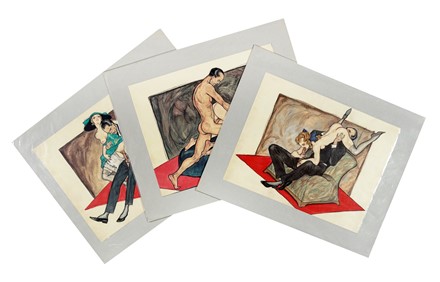  Capatti Alberto : Il tappeto rosso, con dodici tavole di un Maestro del Novecento. Erotica, Libro d'Artista, Figurato, Letteratura, Collezionismo e Bibliografia, Collezionismo e Bibliografia  Marcello Dudovich  (Trieste, 1878 - Milano, 1962)  - Auction Libri, Autografi e Manoscritti - Libreria Antiquaria Gonnelli - Casa d'Aste - Gonnelli Casa d'Aste