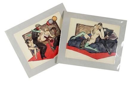  Capatti Alberto : Il tappeto rosso, con dodici tavole di un Maestro del Novecento. Erotica, Libro d'Artista, Figurato, Letteratura, Collezionismo e Bibliografia, Collezionismo e Bibliografia  Marcello Dudovich  (Trieste, 1878 - Milano, 1962)  - Auction Libri, Autografi e Manoscritti - Libreria Antiquaria Gonnelli - Casa d'Aste - Gonnelli Casa d'Aste