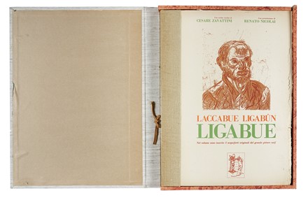  Ligabue Antonio : Laccabue Ligabun Ligabue.  Cesare Zavattini  (Luzzara, 1902 - Roma, 1989)  - Asta Libri, Autografi e Manoscritti - Libreria Antiquaria Gonnelli - Casa d'Aste - Gonnelli Casa d'Aste