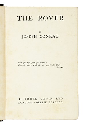  Conrad Joseph : Lotto di 4 opere di letteratura straniera in prima edizione. Letteratura, Letteratura straniera, Letteratura inglese, Economia, Scienze politiche, Letteratura, Letteratura, Economia, Sociologia, Storia, Diritto e Politica  John Maynard Keynes, Pelham Grenville Wodehouse, William Lithgow  - Auction Libri, Autografi e Manoscritti - Libreria Antiquaria Gonnelli - Casa d'Aste - Gonnelli Casa d'Aste