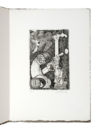 Lotto di 3 libri d'Artista, con le acqueforti originali di Domenico Cantatore e Valeriano Trubbiani. Libro d'Artista, Poesia, Collezionismo e Bibliografia, Letteratura  Salvatore Quasimodo  (1901 - 1968), Domenico Cantatore  (Ruvo di Puglia,  - Parigi, 1998), Niccol� Machiavelli, Valeriano Trubbiani  (Macerata, 1937), Roberto Sanesi  - Auction Libri, Autografi e Manoscritti - Libreria Antiquaria Gonnelli - Casa d'Aste - Gonnelli Casa d'Aste