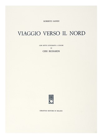 Lotto di 4 libri d'Artista, con le incisioni originali di Carlo Mattioli, Ceri Richards e Floriano Bodini. Libro d'Artista, Collezionismo e Bibliografia  Carlo Mattioli  (Modena, 1911 - Parma, 1994), Ceri Richards, Roberto Sanesi, Floriano Bodini  (Gemonio, 1933 - Milano, 2005)  - Auction Libri, Autografi e Manoscritti - Libreria Antiquaria Gonnelli - Casa d'Aste - Gonnelli Casa d'Aste