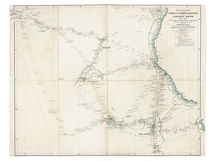  Rohlfs Gerhard : Drei Monate in der libyschen W�ste. Geografia e viaggi, Guida illustrata, Geografia e viaggi  - Auction Libri, Autografi e Manoscritti - Libreria Antiquaria Gonnelli - Casa d'Aste - Gonnelli Casa d'Aste