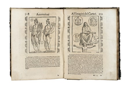  Cartari Vincenzo : Delle Imagini de gli dei delli antichi...  - Asta Libri, Autografi e Manoscritti - Libreria Antiquaria Gonnelli - Casa d'Aste - Gonnelli Casa d'Aste