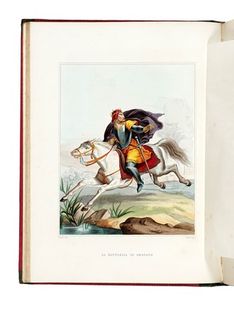 Galleria storica dell' Italia contenente in cento intagli miniati i fatti piu notabili avvenuti nel corso di X secoli... Volume unico in due parti.  - Auction Books, Autographs and Manuscripts - Libreria Antiquaria Gonnelli - Casa d'Aste - Gonnelli Casa d'Aste