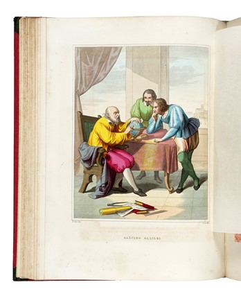 Galleria storica dell' Italia contenente in cento intagli miniati i fatti piu notabili avvenuti nel corso di X secoli... Volume unico in due parti.  - Auction Books, Autographs and Manuscripts - Libreria Antiquaria Gonnelli - Casa d'Aste - Gonnelli Casa d'Aste