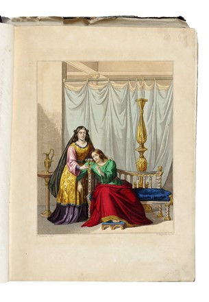 Galleria storica dell' Italia contenente in cento intagli miniati i fatti piu notabili avvenuti nel corso di X secoli... Volume unico in due parti.  - Auction Libri, Autografi e Manoscritti - Libreria Antiquaria Gonnelli - Casa d'Aste - Gonnelli Casa d'Aste