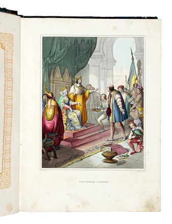 Galleria storica dell' Italia contenente in cento intagli miniati i fatti piu notabili avvenuti nel corso di X secoli... Volume unico in due parti.  - Auction Libri, Autografi e Manoscritti - Libreria Antiquaria Gonnelli - Casa d'Aste - Gonnelli Casa d'Aste