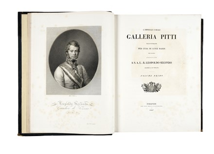  Bardi Luigi : L'imperiale e reale Galleria Pitti illustrata... Storia locale, Galileiana, Figurato, Storia, Diritto e Politica, Scienze tecniche e matematiche, Collezionismo e Bibliografia  - Auction Books, Autographs and Manuscripts - Libreria Antiquaria Gonnelli - Casa d'Aste - Gonnelli Casa d'Aste