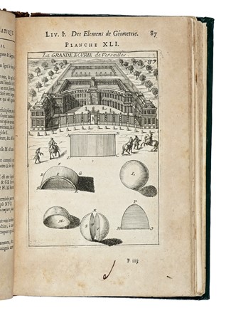  Manesson-Mallet Alain : La geometrie pratique [...] Tome premier (-quatrieme). Scienze tecniche e matematiche, Geometria  - Auction Books, Autographs and Manuscripts - Libreria Antiquaria Gonnelli - Casa d'Aste - Gonnelli Casa d'Aste