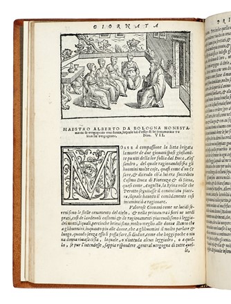  Sansovino Francesco : Cento novelle scelte da piu nobili scrittori... Letteratura classica  - Auction Libri, Autografi e Manoscritti - Libreria Antiquaria Gonnelli - Casa d'Aste - Gonnelli Casa d'Aste