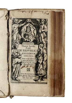  Contarini Gasparo : De republica Venetorum...  Thomas Smith  - Asta Libri, Autografi e Manoscritti - Libreria Antiquaria Gonnelli - Casa d'Aste - Gonnelli Casa d'Aste