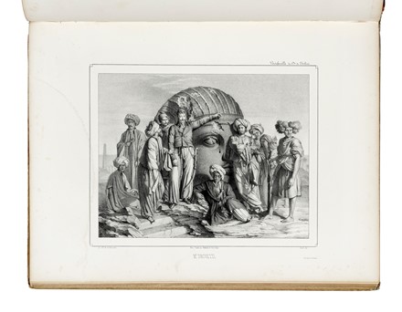  de Forbin Louis Nicolas Philippe Auguste : Portefeuille du comte de Forbin, directeur general des Musees de France, contenant ses tableaux, dessins et esquisses les plus remarquables...  - Auction Libri, Autografi e Manoscritti - Libreria Antiquaria Gonnelli - Casa d'Aste - Gonnelli Casa d'Aste