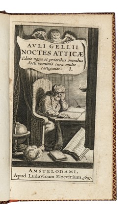  Gellius Aulus : Noctes Atticae [...] [Tomo] I (-II). Letteratura, Storia, Storia, Diritto e Politica  - Auction Libri, Autografi e Manoscritti - Libreria Antiquaria Gonnelli - Casa d'Aste - Gonnelli Casa d'Aste