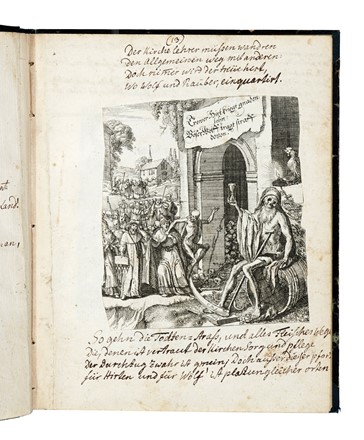  Meyer Rudolf e Conrad : Die menschliche Sterblichkeit unter dem Titel Todten-Tanz... Occultismo, Figurato  - Auction Books, Autographs and Manuscripts - Libreria Antiquaria Gonnelli - Casa d'Aste - Gonnelli Casa d'Aste