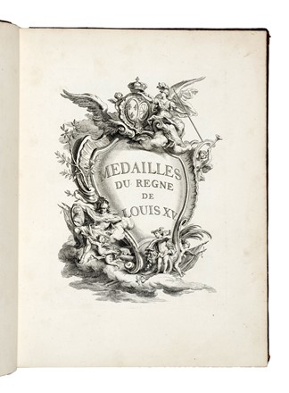  Fleurimont G. R. : Medailles du regne de Louis XV. Numismatica, Storia locale  - Auction Books, Autographs and Manuscripts - Libreria Antiquaria Gonnelli - Casa d'Aste - Gonnelli Casa d'Aste