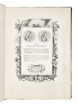  Fleurimont G. R. : Medailles du regne de Louis XV. Numismatica, Storia locale  - Auction Books, Autographs and Manuscripts - Libreria Antiquaria Gonnelli - Casa d'Aste - Gonnelli Casa d'Aste