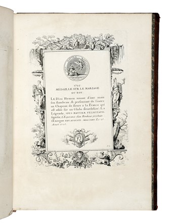  Fleurimont G. R. : Medailles du regne de Louis XV. Numismatica, Storia locale  - Auction Books, Autographs and Manuscripts - Libreria Antiquaria Gonnelli - Casa d'Aste - Gonnelli Casa d'Aste