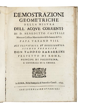  Giovanni Francesco da Roma : Breve relatione del successo della missione de Frati Minori Capuccini [...] al Regno del Congo... Gesuitica, Idrologia, Geometria, Storia locale, Religione, Scienze tecniche e matematiche, Scienze tecniche e matematiche, Storia, Diritto e Politica  - Auction Books, Autographs and Manuscripts - Libreria Antiquaria Gonnelli - Casa d'Aste - Gonnelli Casa d'Aste
