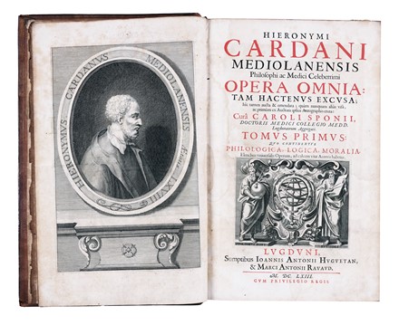  Cardano Girolamo : Opera omnia: tam hactenus excusa, hic tamen aucta & emendata, quam nunquam alias visa ac primum ex auctoris ipsius autographis eruta cura Caroli Sponii... Medicina, Filosofia, Scienze tecniche e matematiche, Astrologia, Occultismo  - Auction Books, Autographs and Manuscripts - Libreria Antiquaria Gonnelli - Casa d'Aste - Gonnelli Casa d'Aste