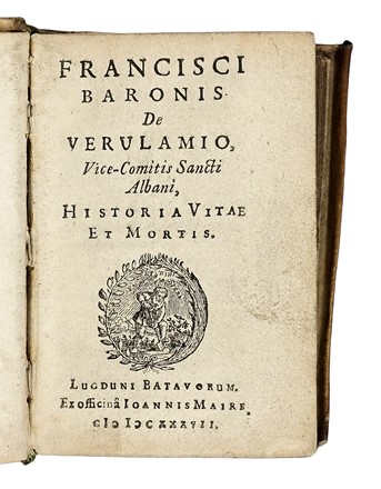  Bacon Francis, Sallustius : Lotto di due bei volumi in pergamena coeva in piccolo formato. Letteratura, Storia, Filosofia, Storia, Diritto e Politica  - Auction Books, Autographs and Manuscripts - Libreria Antiquaria Gonnelli - Casa d'Aste - Gonnelli Casa d'Aste