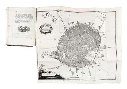  Giulini Giorgio : Memorie spettanti alla storia [...] di Milano... Parte I (-IX) - Continuazione delle memorie [...] di Milano... Parte I (-III).  - Asta Libri, autografi e manoscritti - Libreria Antiquaria Gonnelli - Casa d'Aste - Gonnelli Casa d'Aste