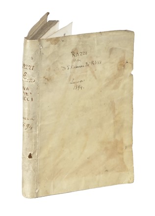  Razzi Serafino : La vita della reverenda serua di Dio, la madre suor Caterina de Ricci, monaca del venerabile monastero di S. Vincenzio di Prato... Storia locale, Agiografia, Storia, Diritto e Politica, Religione  - Auction Libri, Autografi e Manoscritti - Libreria Antiquaria Gonnelli - Casa d'Aste - Gonnelli Casa d'Aste