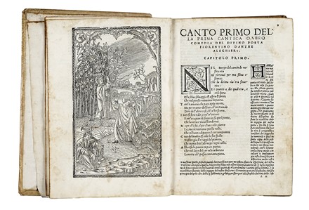  Alighieri Dante : [Comedia del divino poeta Danthe Alighieri, con la dotta & leggiadra spositione di Christophoro Landino...]. Letteratura italiana, Dantesca, Figurato, Letteratura, Letteratura, Collezionismo e Bibliografia  - Auction Books, Autographs and Manuscripts - Libreria Antiquaria Gonnelli - Casa d'Aste - Gonnelli Casa d'Aste