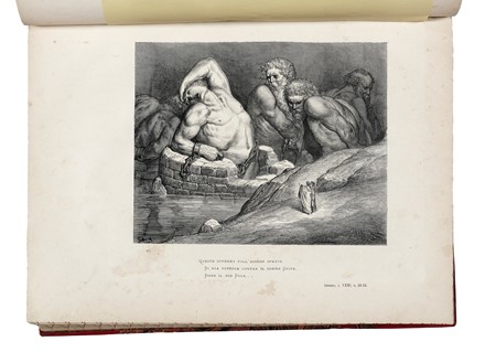 Alighieri Dante : La Divina Commedia [...] illustrata da Gustavo Dor� e dichiarata con note tratte dai migliori commenti per cura di Eugenio Camerini.  Gustave Dor�  (Strasbourg, 1832 - Paris, 1883), Eugenio Camerini  - Asta Libri, Autografi e Manoscritti - Libreria Antiquaria Gonnelli - Casa d'Aste - Gonnelli Casa d'Aste