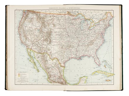  Andree Richard : Allgemeiner handatlas... Atlanti, Geografia e viaggi  - Auction Libri, Autografi e Manoscritti - Libreria Antiquaria Gonnelli - Casa d'Aste - Gonnelli Casa d'Aste