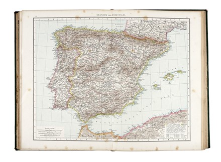  Andree Richard : Allgemeiner handatlas... Atlanti, Geografia e viaggi  - Auction Libri, Autografi e Manoscritti - Libreria Antiquaria Gonnelli - Casa d'Aste - Gonnelli Casa d'Aste